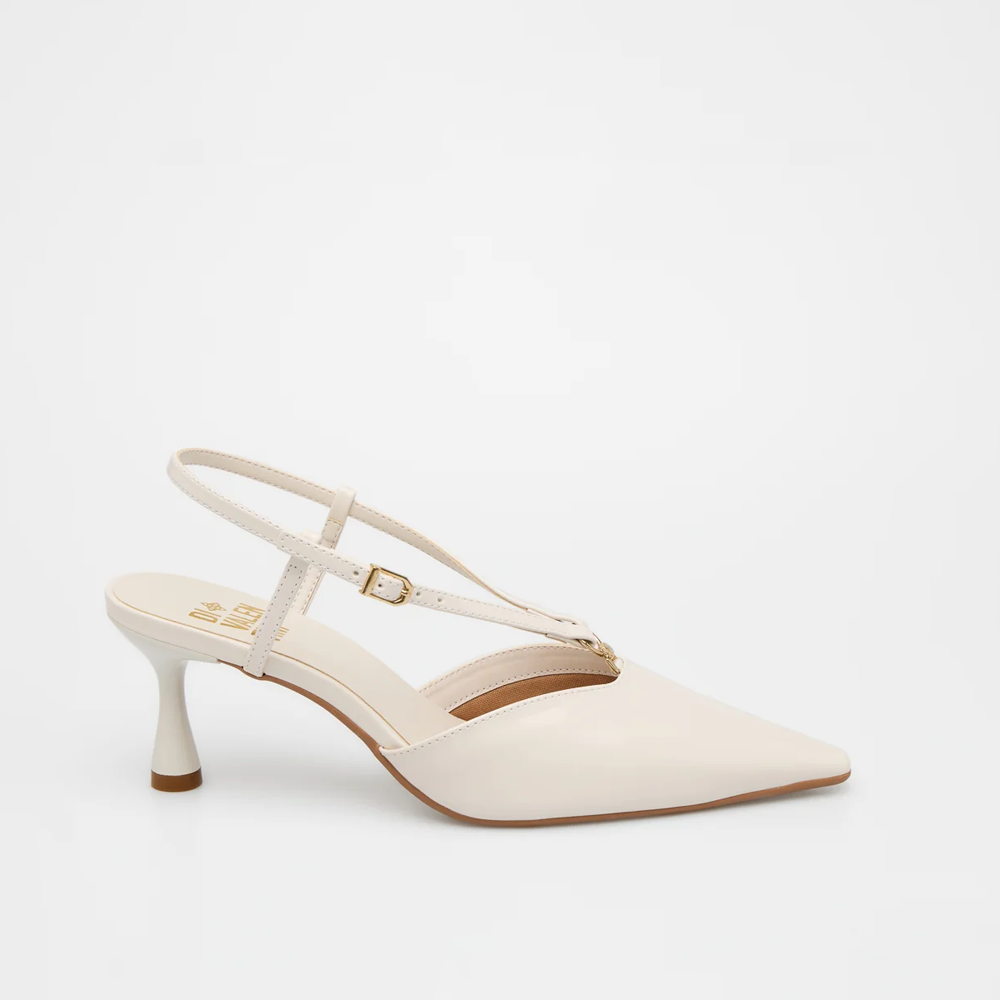 SAPATO JUANA DI VALENTINI VERNIZ - Off White