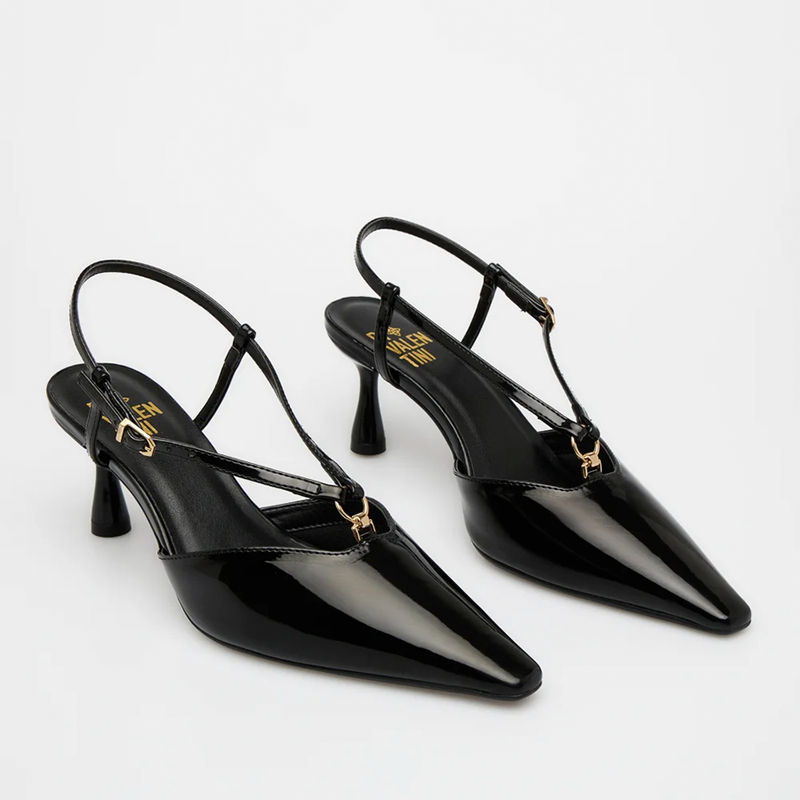SAPATO JUANA DI VALENTINI VERNIZ - Off White