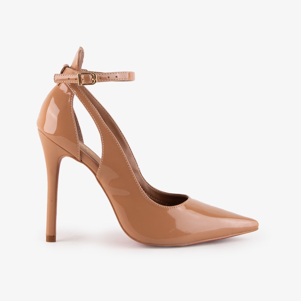 SAPATO LOLITA DI VALENTINI VERNIZ- SOLA VERMELHA